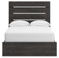 Hollivern Full Panel Storage Bed, Dresser and Mirror