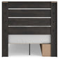 Hollivern Full Panel Storage Bed, Dresser, Mirror and Nightstand