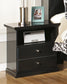 Maribel Queen Panel Bed, Dresser, Mirror and Nightstand