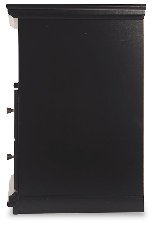 Maribel Queen Panel Bed, Dresser, Mirror and Nightstand