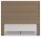 Fraluna King Panel Storage Bed, Dresser and Mirror