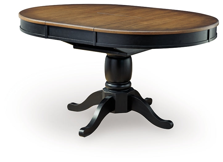 Clorazi Oval DRM Butterfly EXT Table