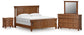 Rowlenstown King Poster Bed with Mirrored Dresser and Nightstand