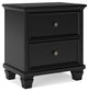 Lanolee Full Panel Storage Bed, Dresser, Mirror and Nightstand