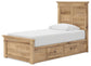 Makidern Twin Panel Storage Bed
