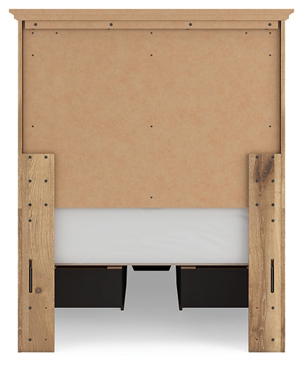 Makidern Twin Panel Storage Bed