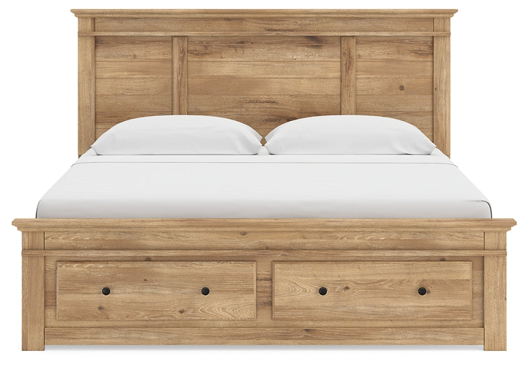 Makidern King Panel Storage Bed