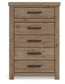 Oliandon Five Drawer Chest