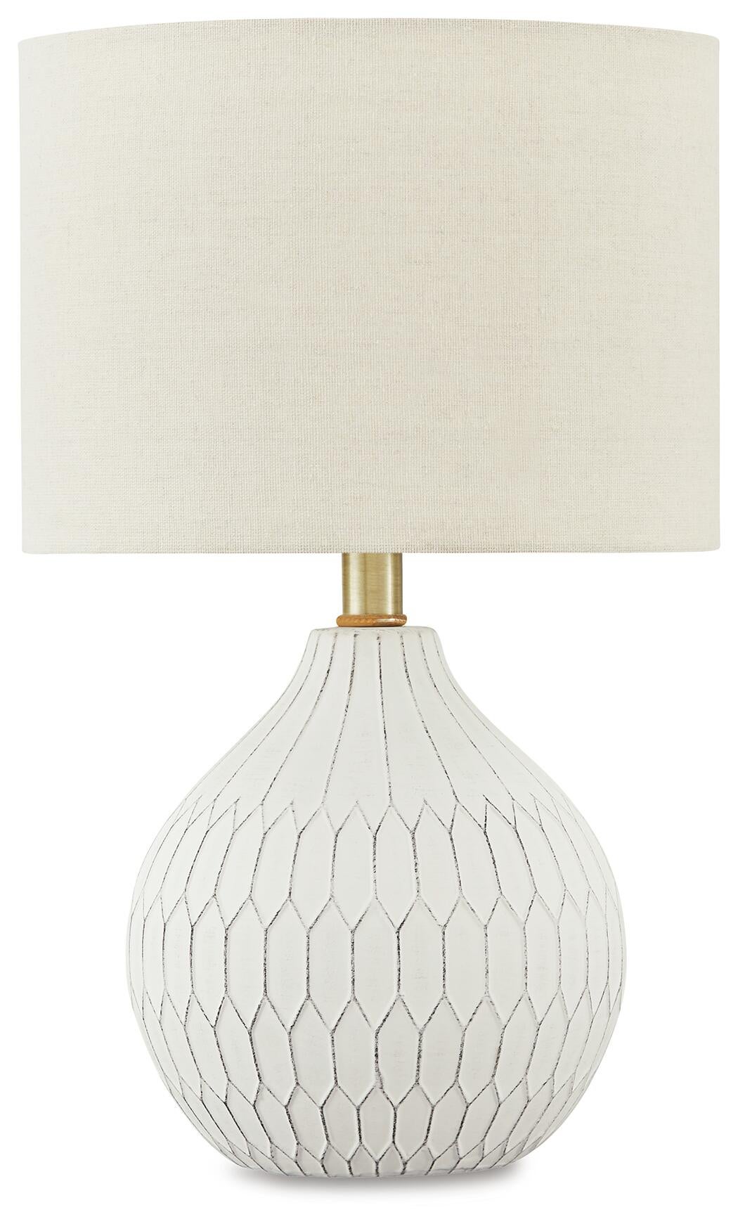 Wardmont Ceramic Table Lamp (1/CN)