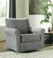 Renley Swivel Glider Accent Chair