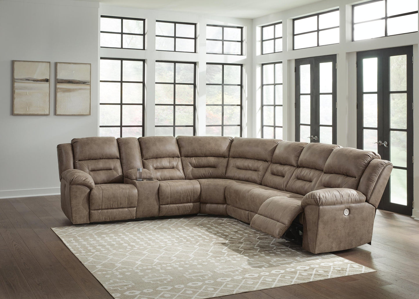 Ravenel 4-Piece Power Reclining Sectional
