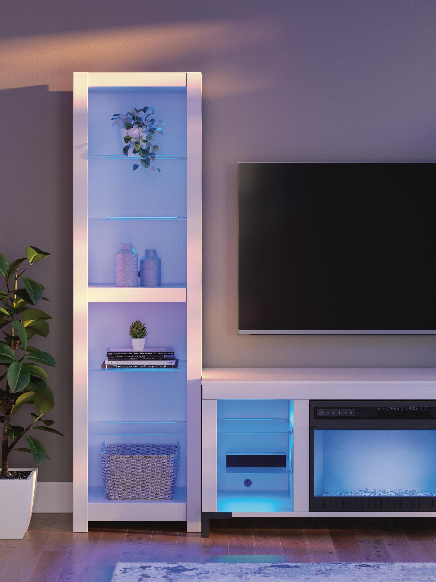 Brollevi 3-Piece Entertainment Center