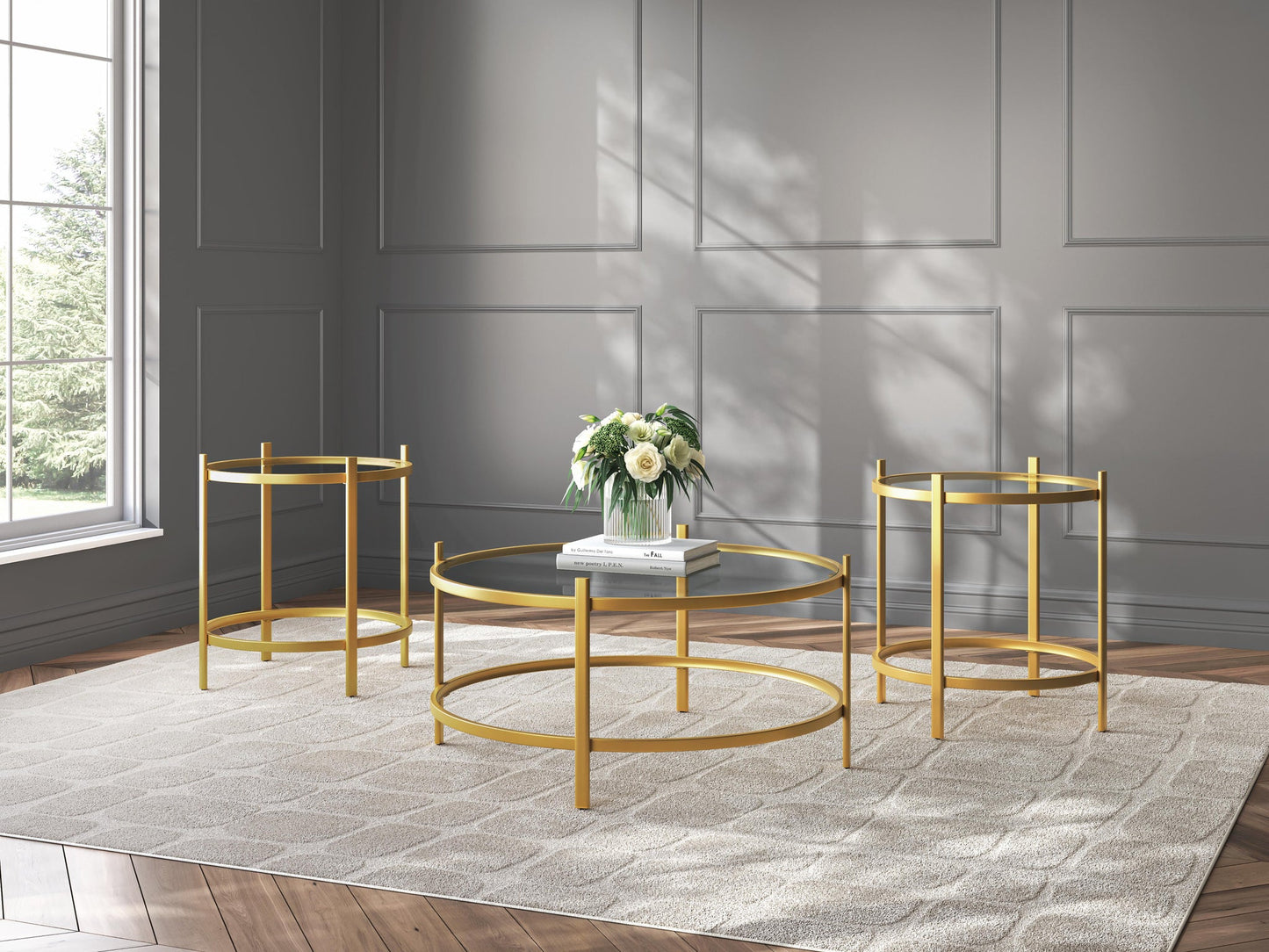 Pearlox Occasional Table Set (3/CN)