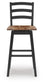 Wildenauer Tall Swivel Barstool (2/CN)