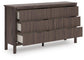 Pamytta Six Drawer Dresser