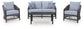 Bridges Beach Love/Chairs/Table Set (4/CN)