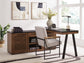 Kallari Credenza with Desk Return