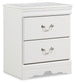 Anarasia Queen Sleigh Headboard, Dresser, Mirror, Chest and Nightstand