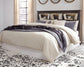 Drystan King/California King Bookcase Headboard, Dresser, Mirror, Chest and Nightstand