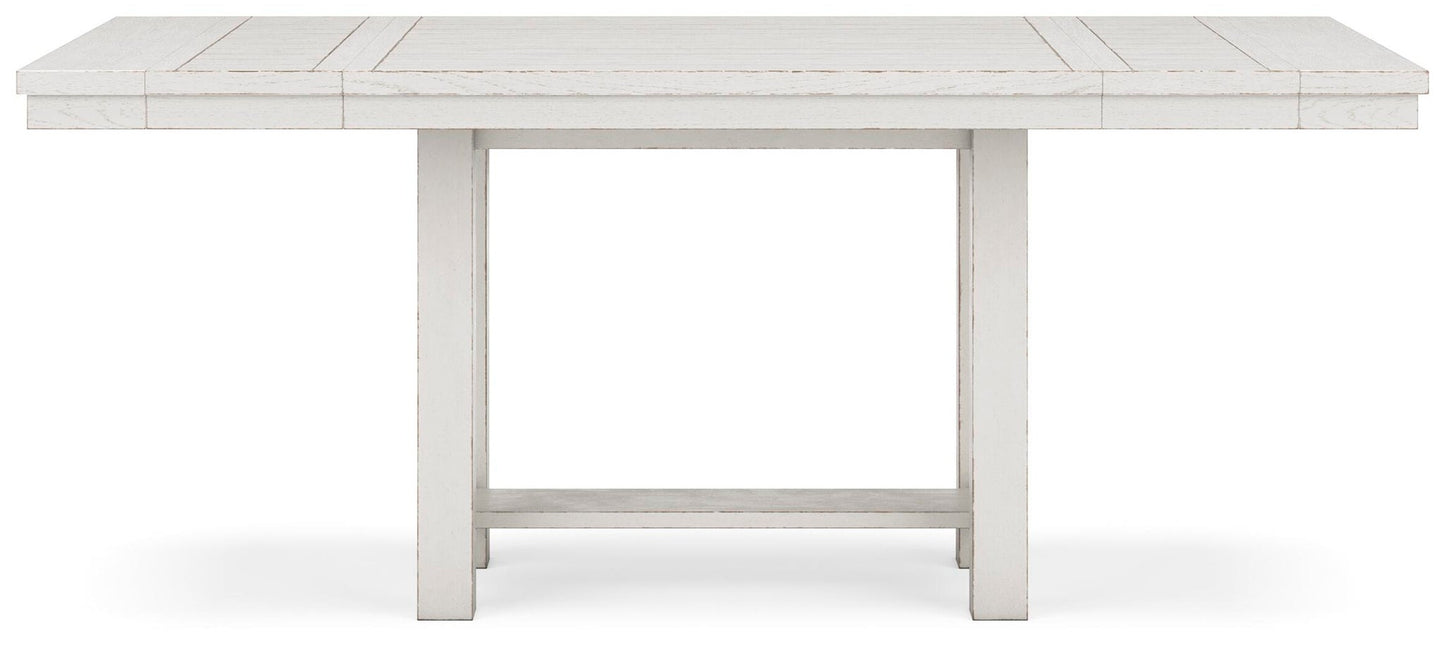 Robbinsdale Counter Height Dining Table and 8 Barstools