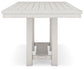 Robbinsdale Counter Height Dining Table and 6 Barstools