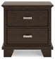 Covetown Queen Panel Bed with Mirrored Dresser and Nightstand