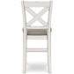 Robbinsdale Counter Height Dining Table and 6 Barstools