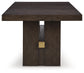 Burkhaus Dining Table and 6 Chairs