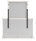 Rowlenstown California King Poster Bed, Dresser, Mirror and Nightstand
