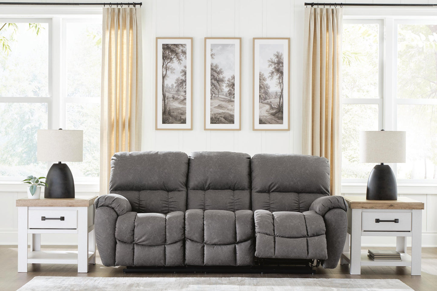 Bakerstein PWR REC Sofa with ADJ Headrest