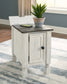 Havalance Chair Side End Table