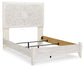 Paxberry Full Panel Bed with Nightstand