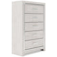 Altyra Queen Panel Headboard with Mirrored Dresser and Chest