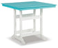 Eisely Outdoor Counter Height Dining Table and 4 Barstools