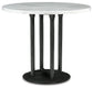 Centiar Counter Height Dining Table and 4 Barstools