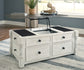 Havalance Coffee Table with 2 End Tables