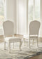 Arlendyne Dining Table and 6 Chairs with Storage